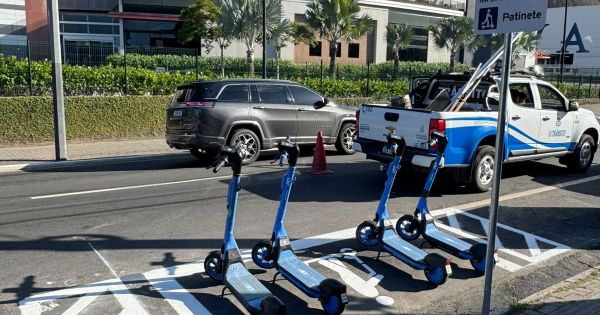 BC Trânsito implementa 30 estações exclusivas para patinetes elétricos credenciados